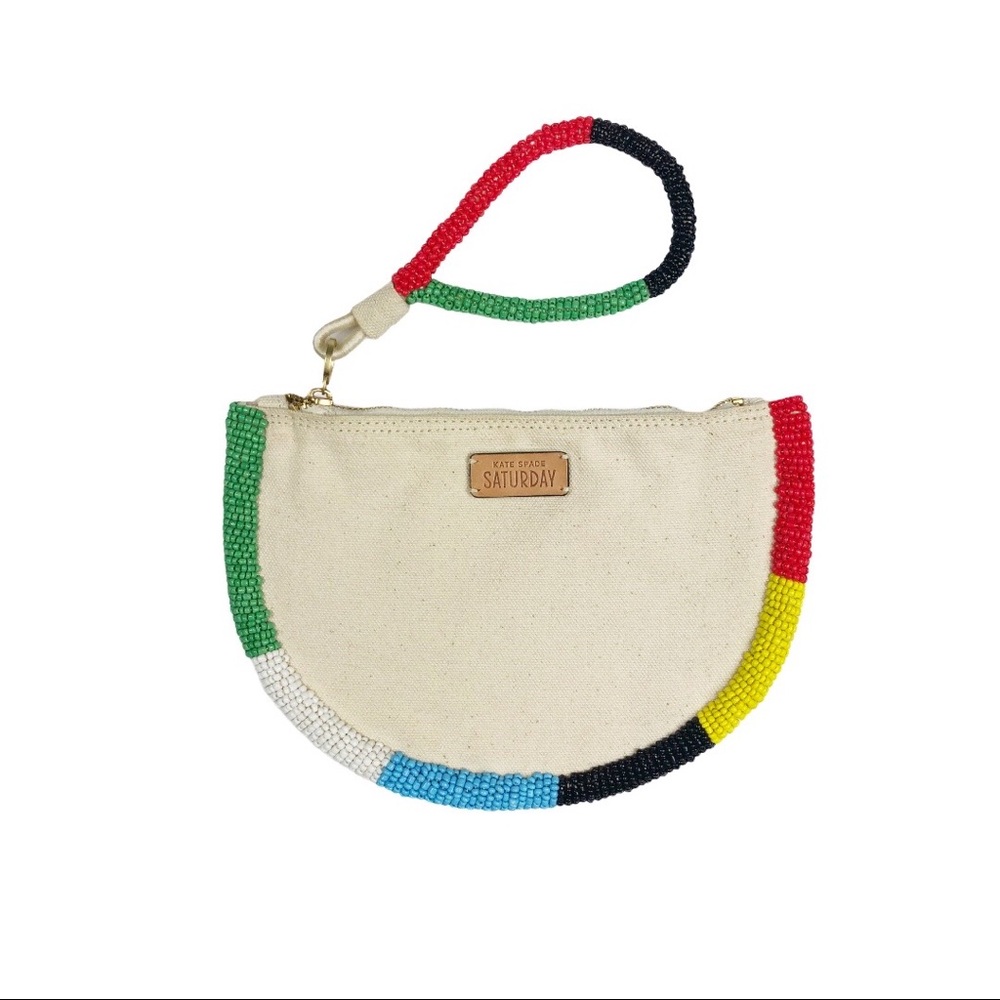 Kate Spade Saturday On Purpose Beaded Clutch Wristlet
